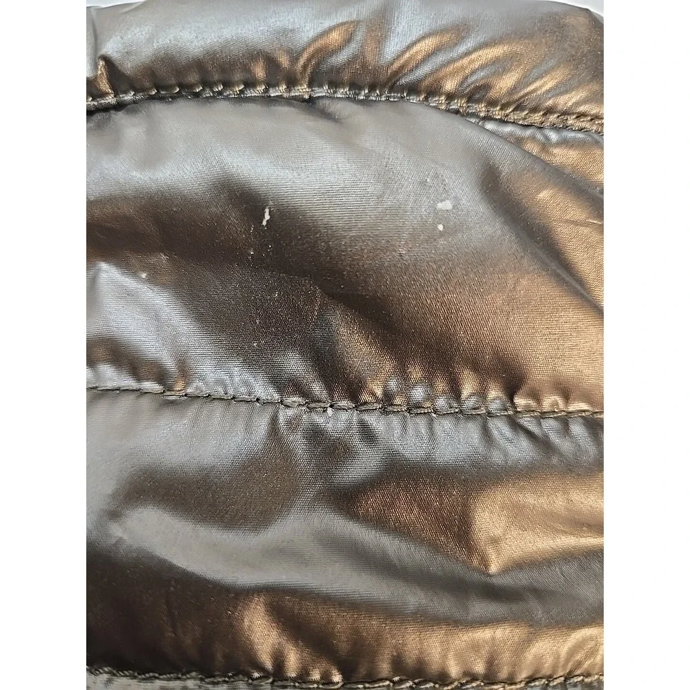 Cougar Wedge Puffer Brown Metallic Shiny Gander Winter Waterproof Boots Size 9M‎